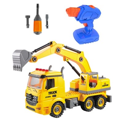 2.4G RC assembly construction truck DIY truck toys