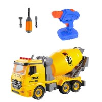 2.4G rc truck DIY assembly construction truck