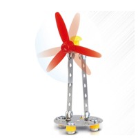 DIY assembly windmill toys in low MOQ for kids