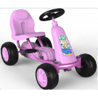 Children's fun 4 wheel pedal kart bicycle toy car